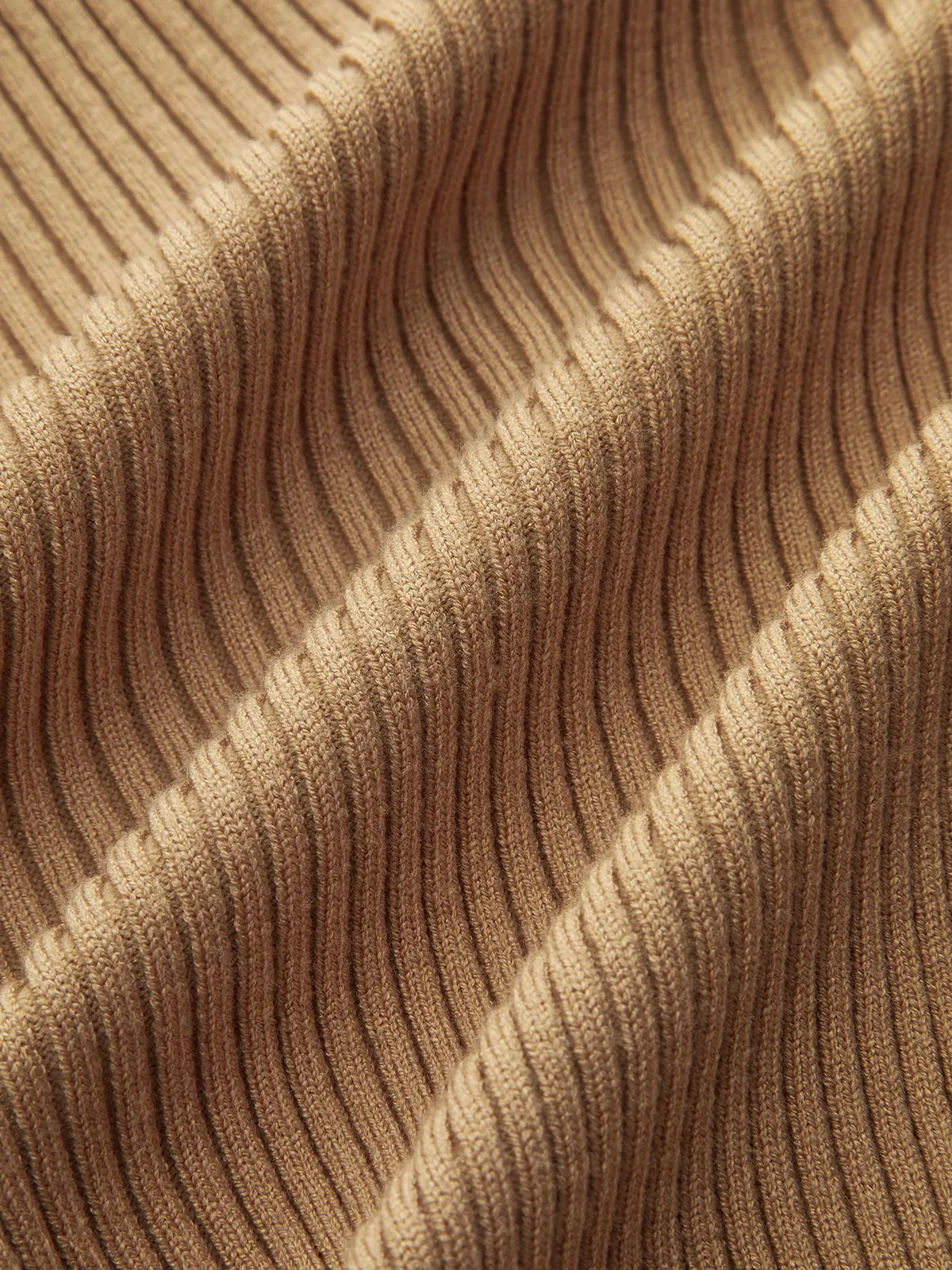 Knit Dress with Buttons and Matching Belt sold by COMMENSE product image thumbnail 5