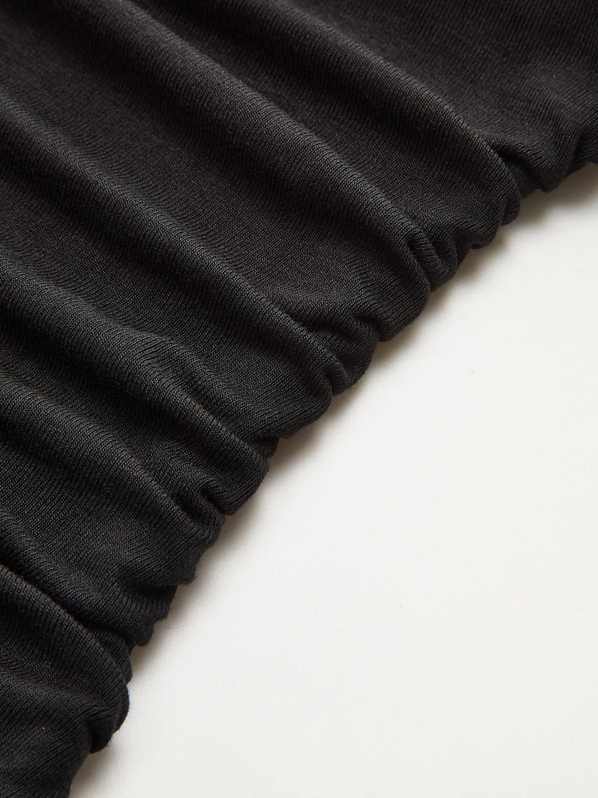 Color-Block Panel Tie-Waist Shirt sold by COMMENSE product image thumbnail 4