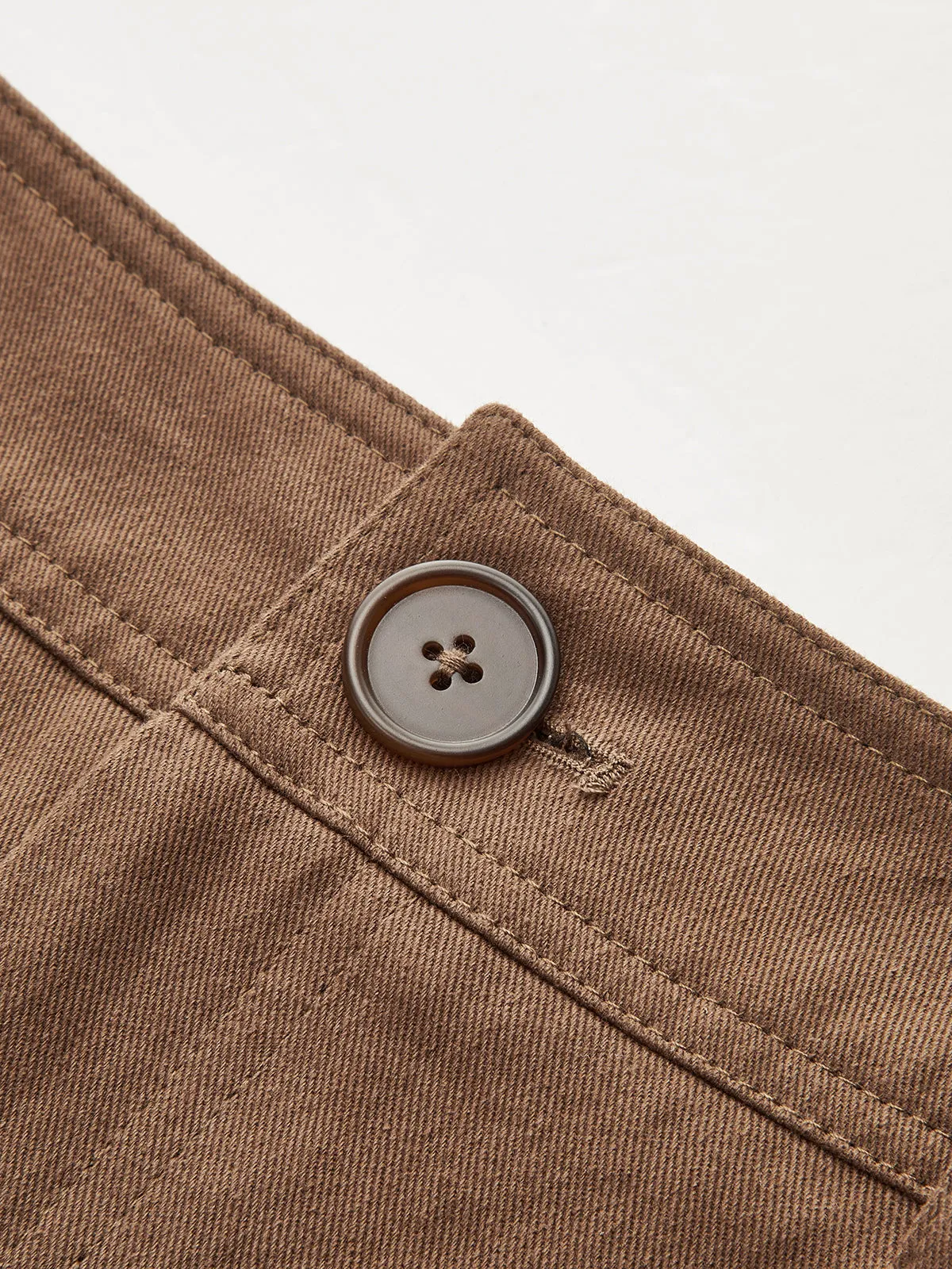 Cotton Mid-Waist Wide-Leg Pants sold by COMMENSE product image thumbnail 3