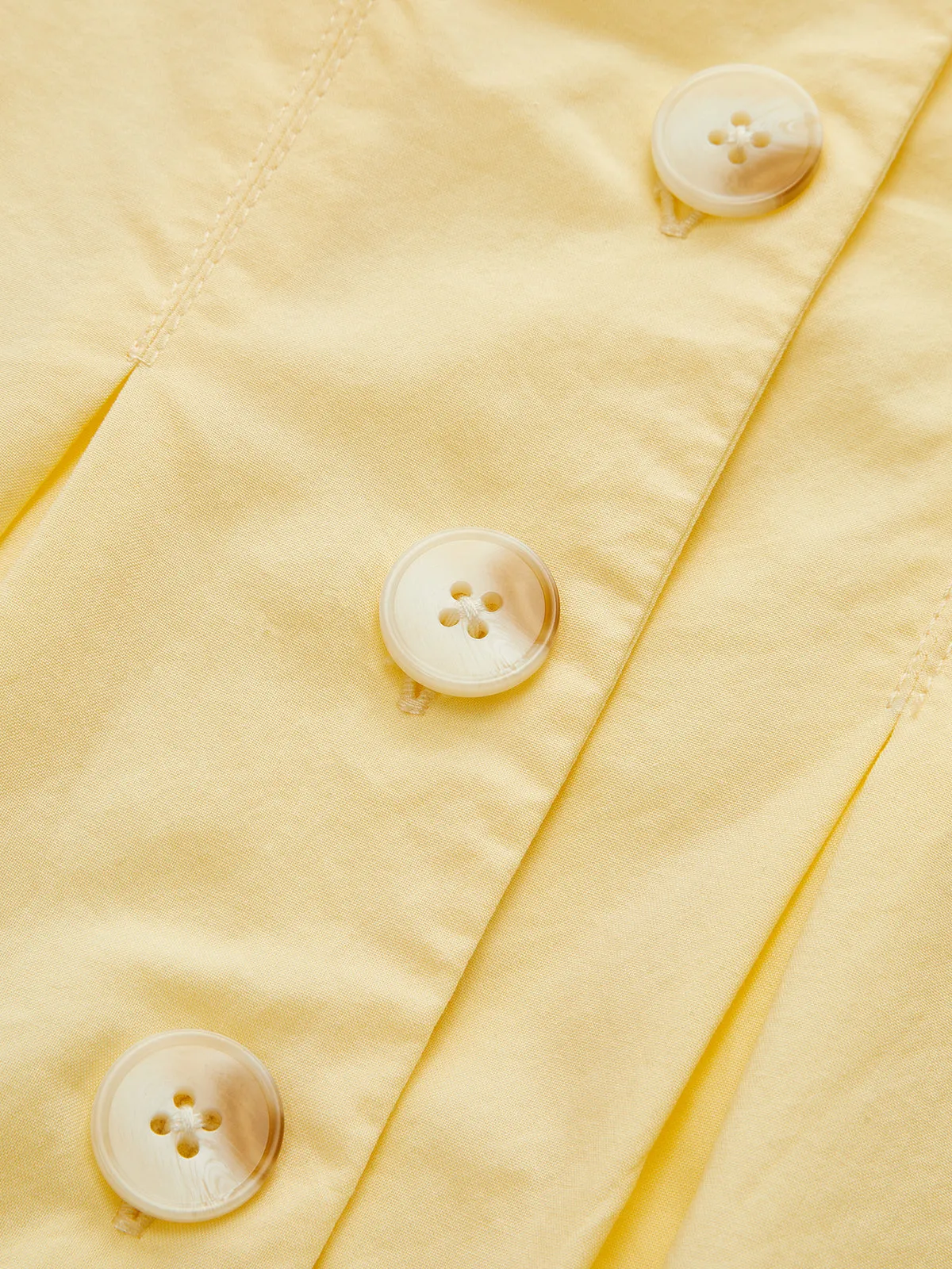 Lapel-Collar Bell Sleeve Peplum Shirt sold by COMMENSE product image thumbnail 4