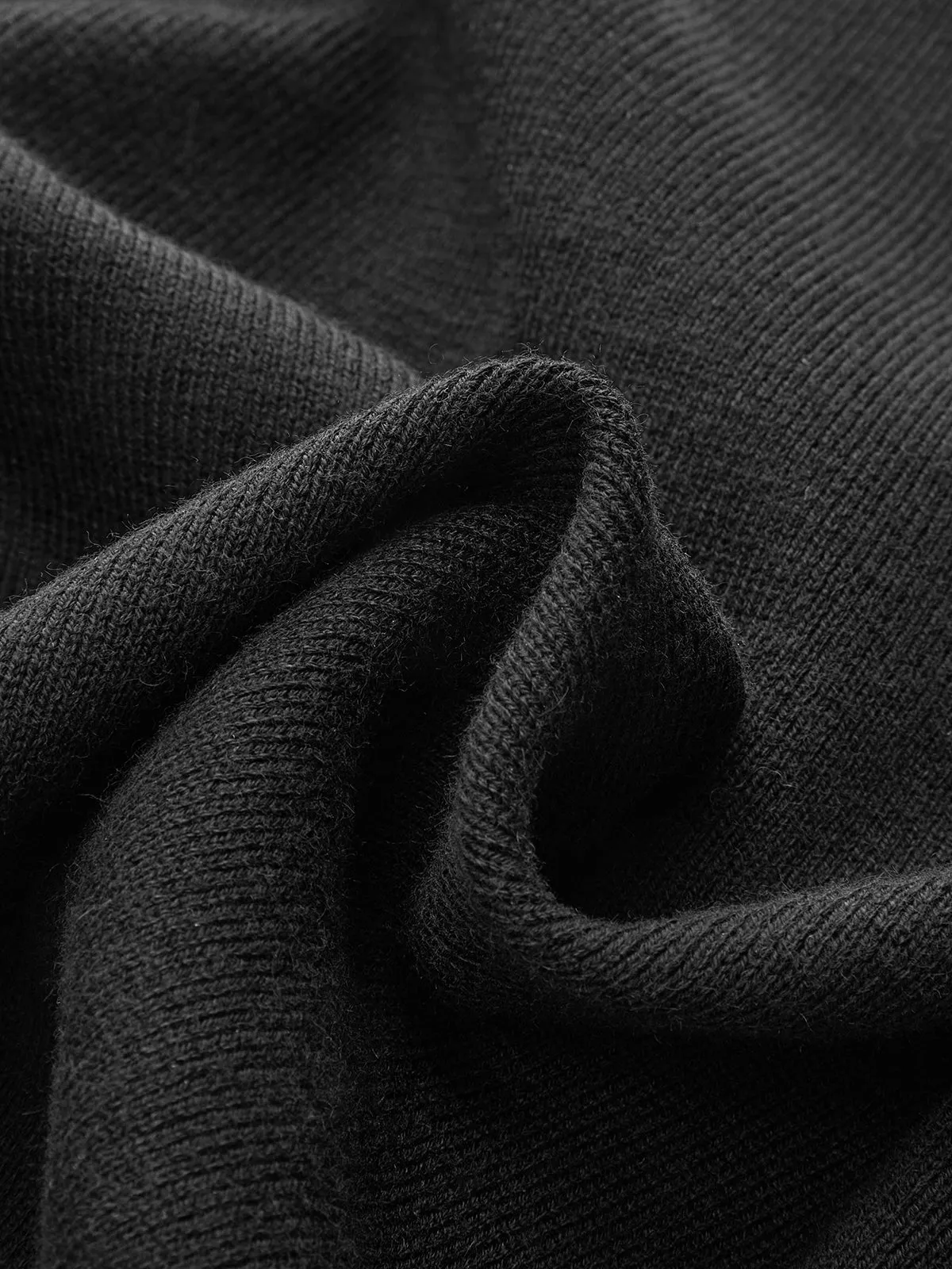 Contrast Trim Wool-Blend Cardigan sold by COMMENSE product image thumbnail 4