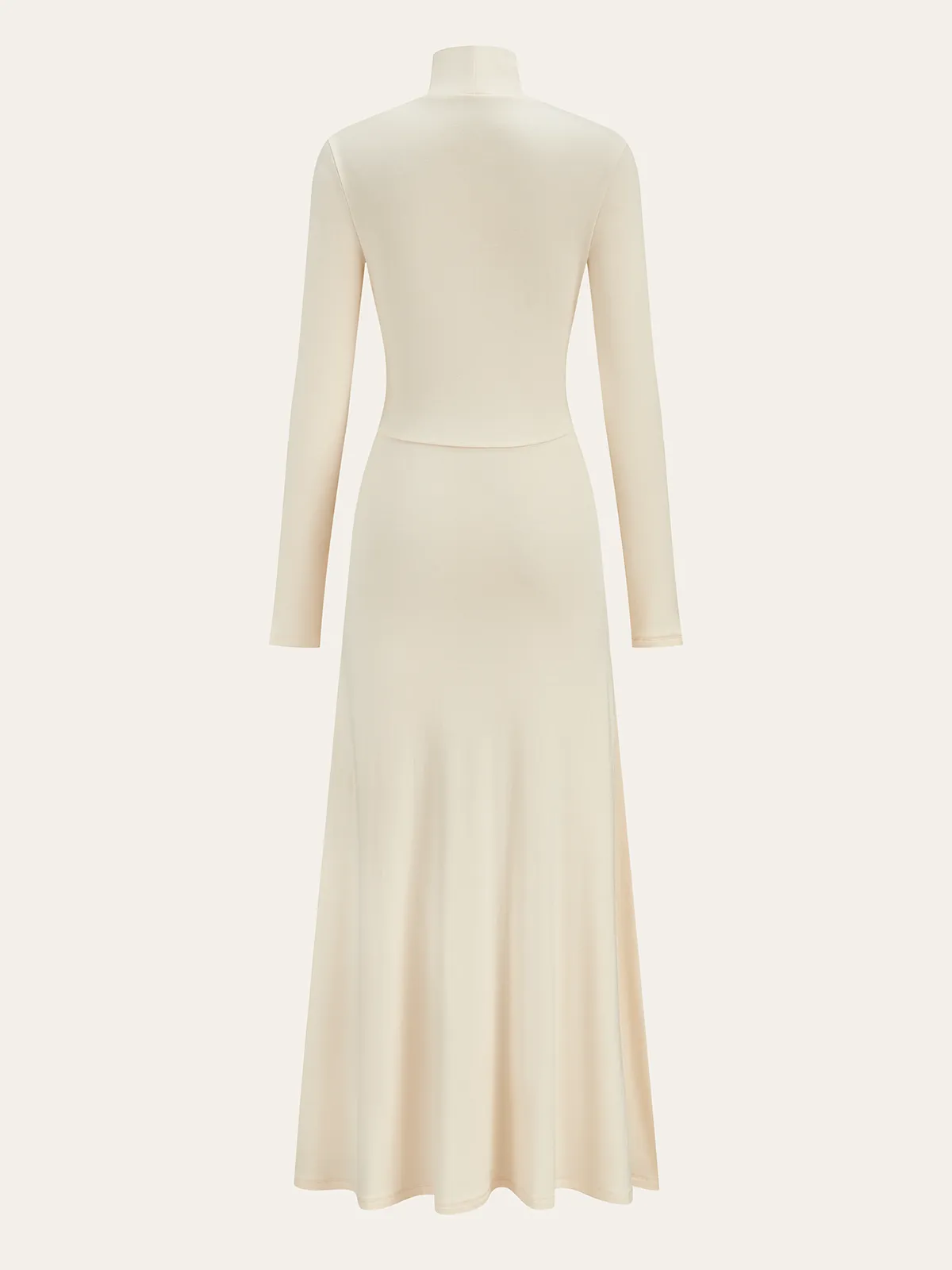 Pleated Fishtail Long Dress sold by COMMENSE product image thumbnail 2