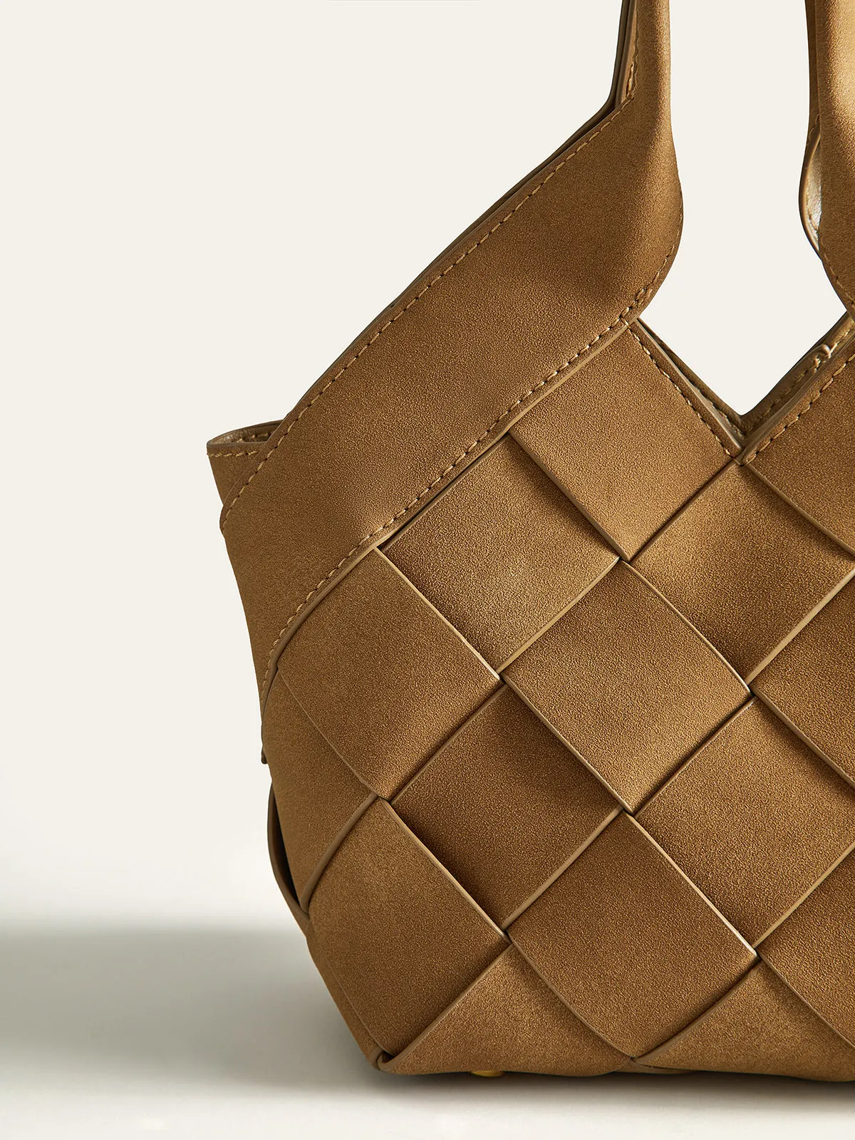 Woven PU Tote Bag sold by COMMENSE product image thumbnail 5