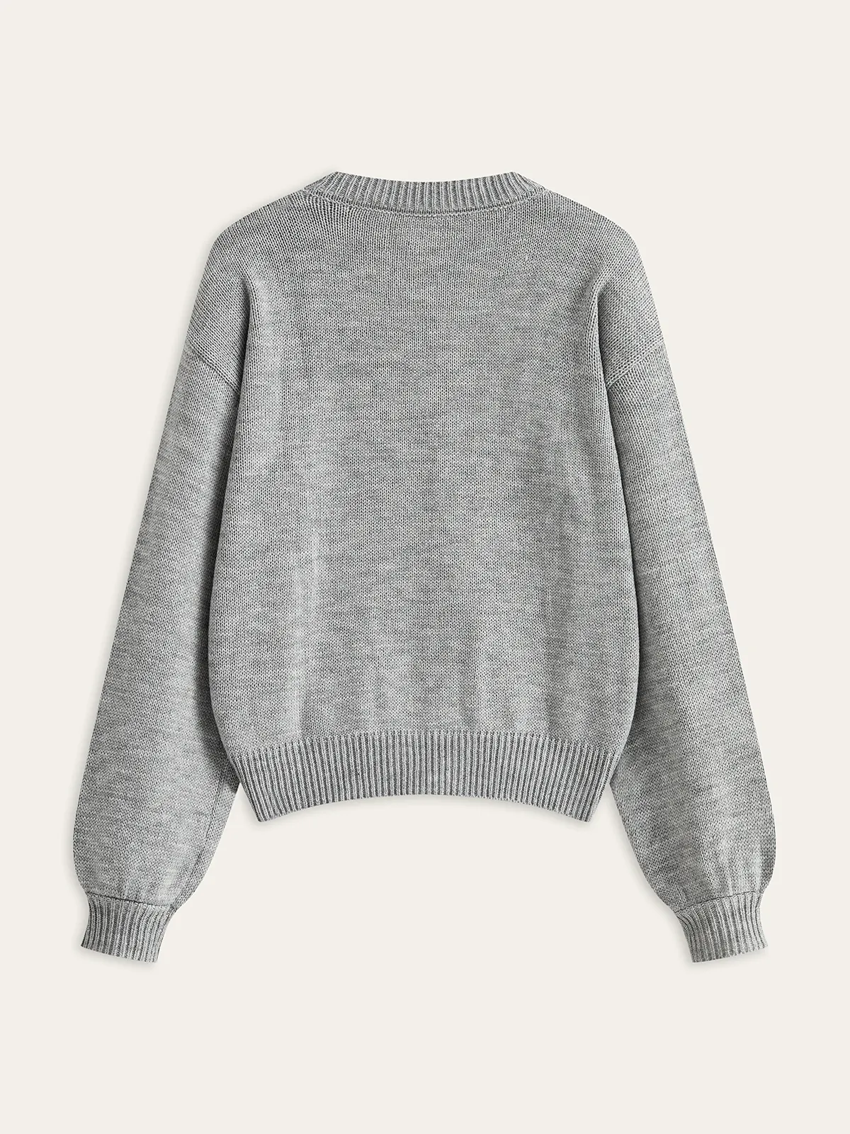 Flower Applique Sweater sold by COMMENSE product image thumbnail 3