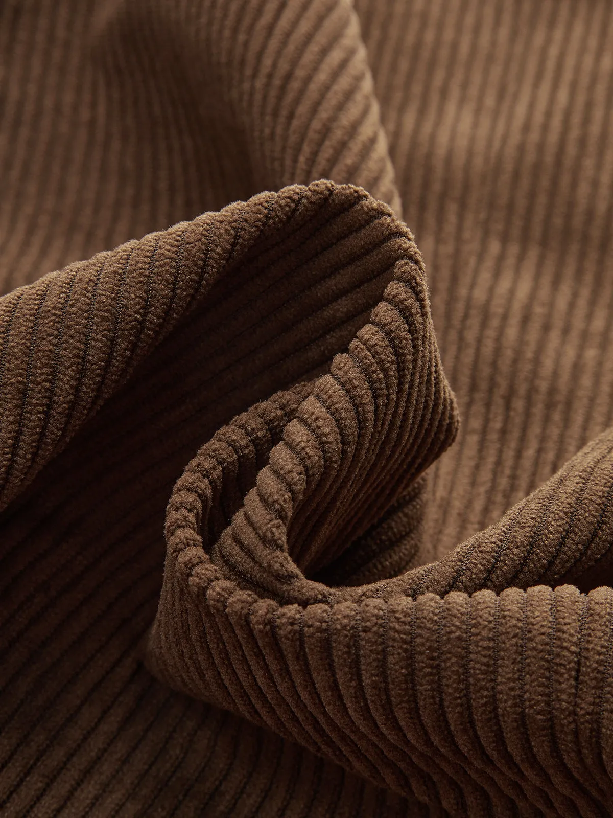 Corduroy V-neck Buttoned Vest sold by COMMENSE product image thumbnail 5