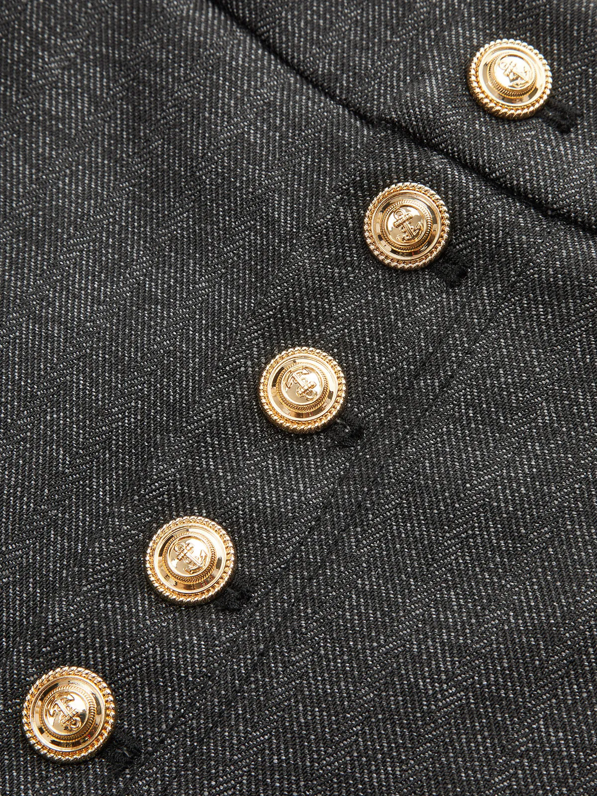 High-Waisted Button-Front Wide-Leg Pants sold by COMMENSE product image thumbnail 3