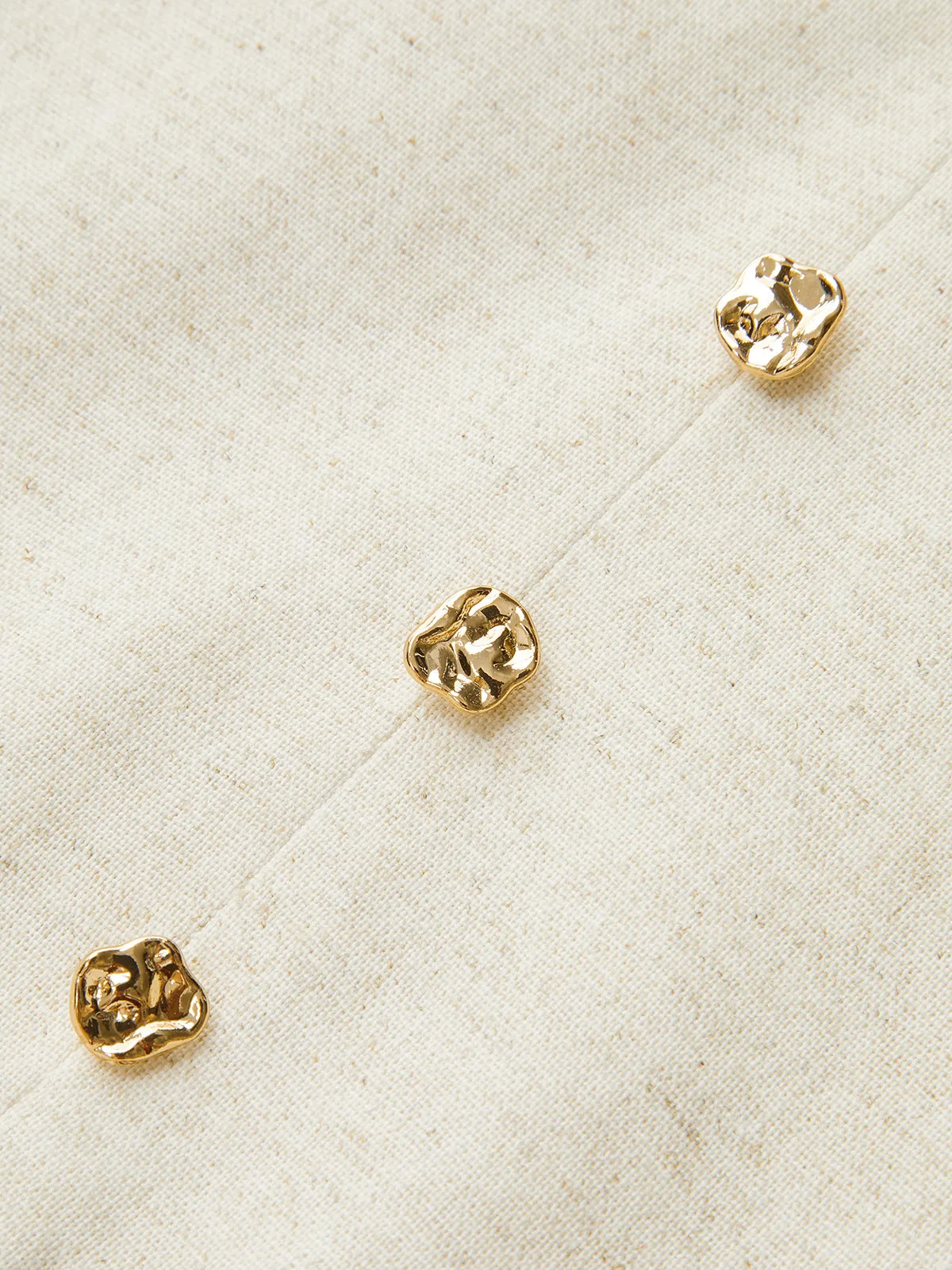 Button Front Belted Midi Dress sold by COMMENSE product image thumbnail 4