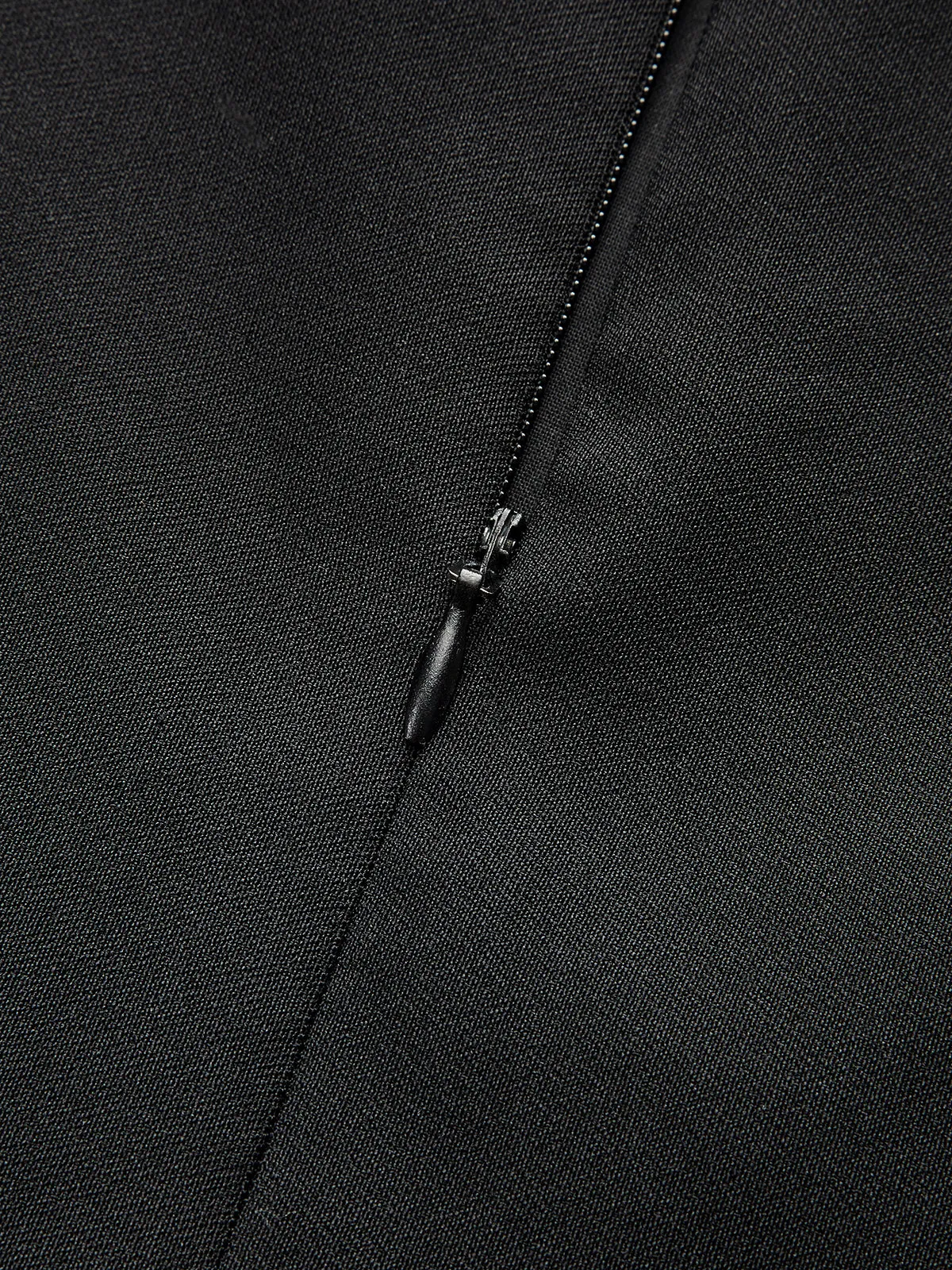 Long Sleeve Color-Block Pleated Dress sold by COMMENSE product image thumbnail 5