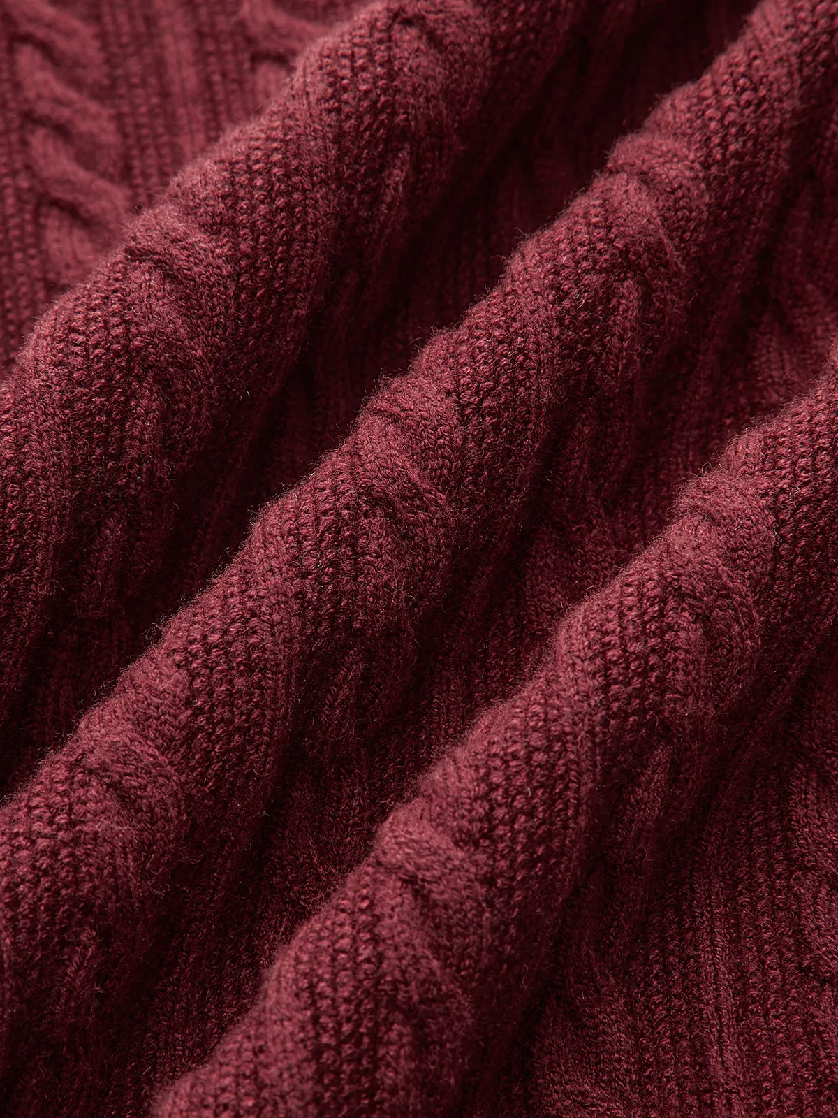 Metal Detail Cable Knit Cardigan sold by COMMENSE product image thumbnail 5