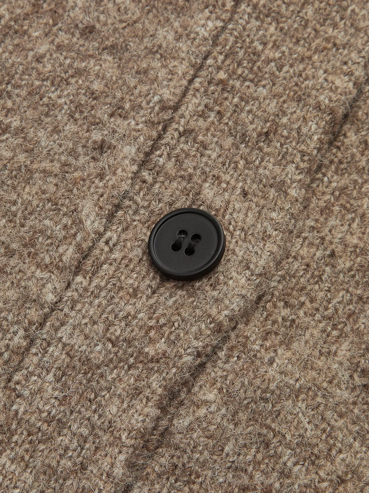 Wool Blend V-Neck Cardigan sold by COMMENSE product image thumbnail 2