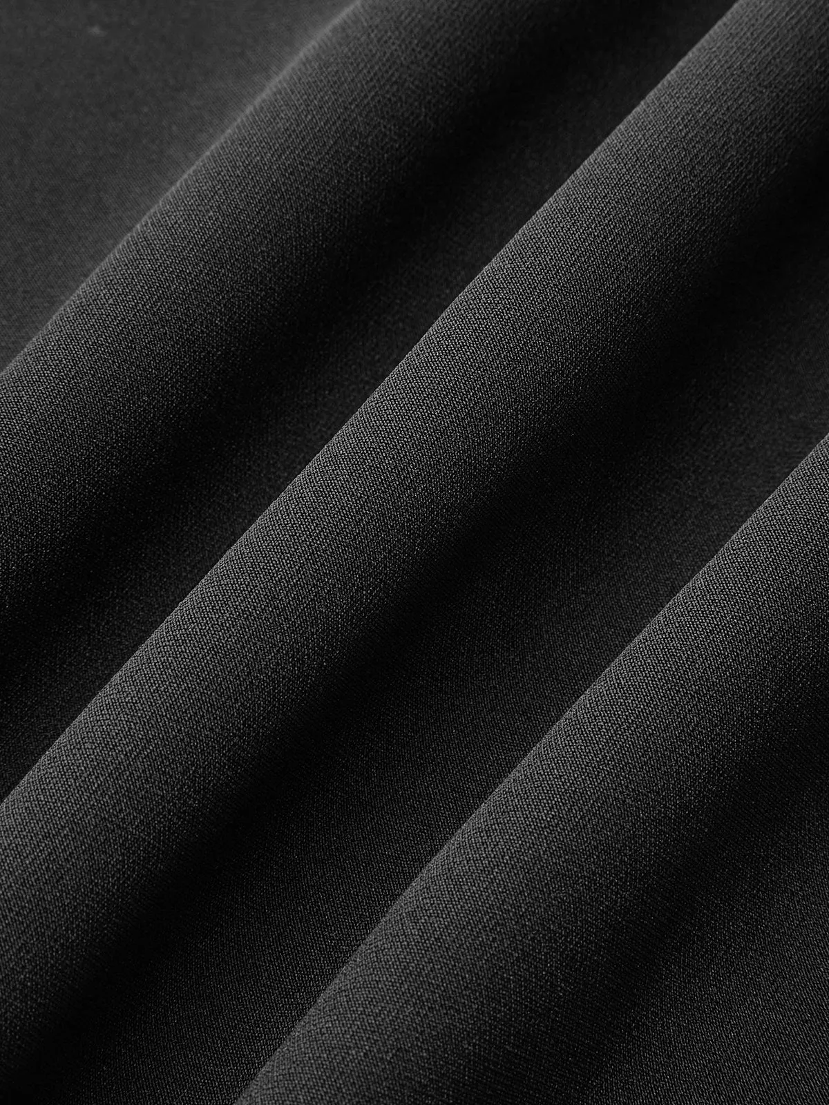 Bow Cut-Out Stand Collar Short Sleeve Dress sold by COMMENSE product image thumbnail 5