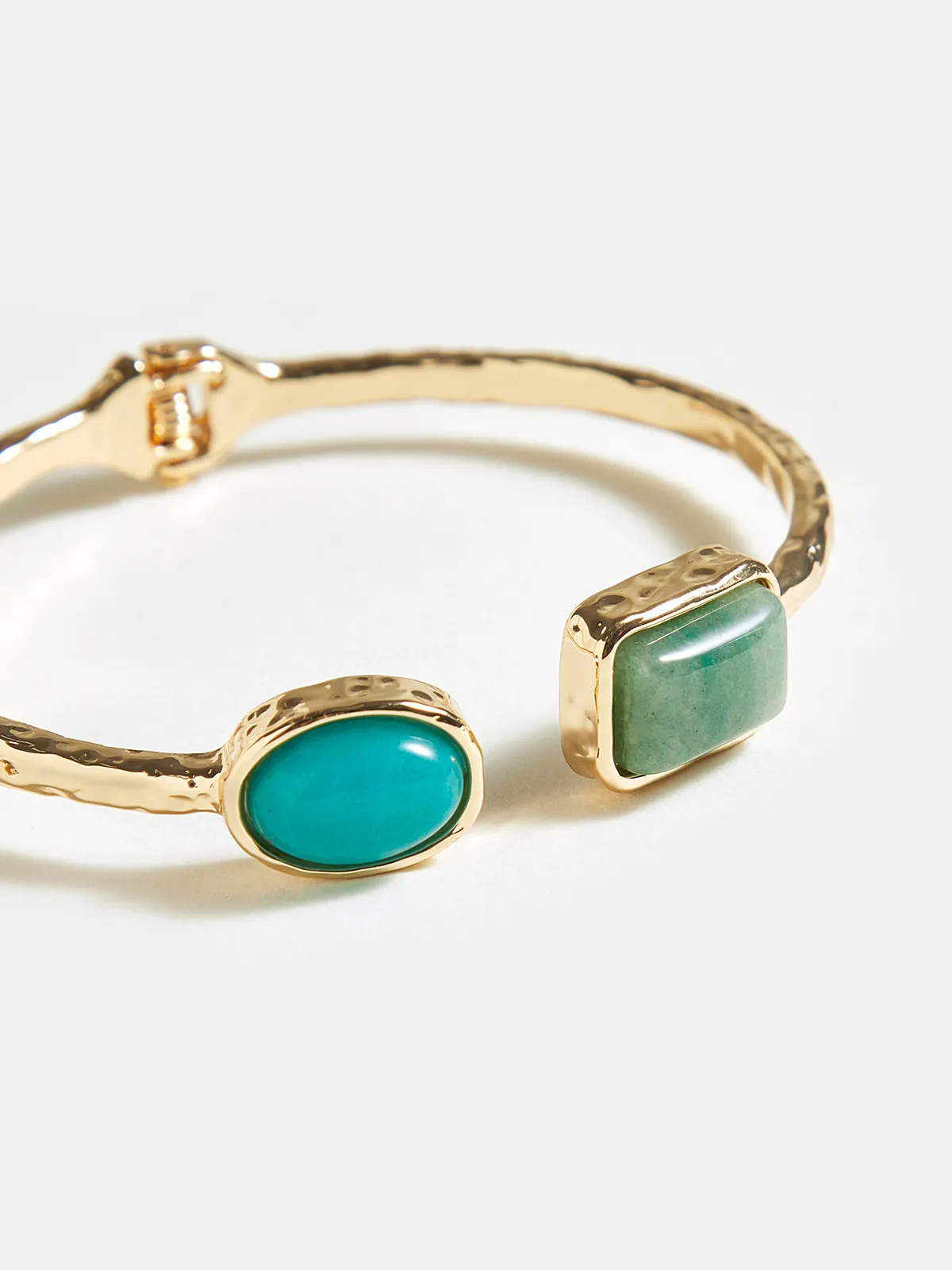Hammered Turquoise Bracelet sold by COMMENSE product image thumbnail 4