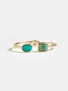 Hammered Turquoise Bracelet sold by COMMENSE