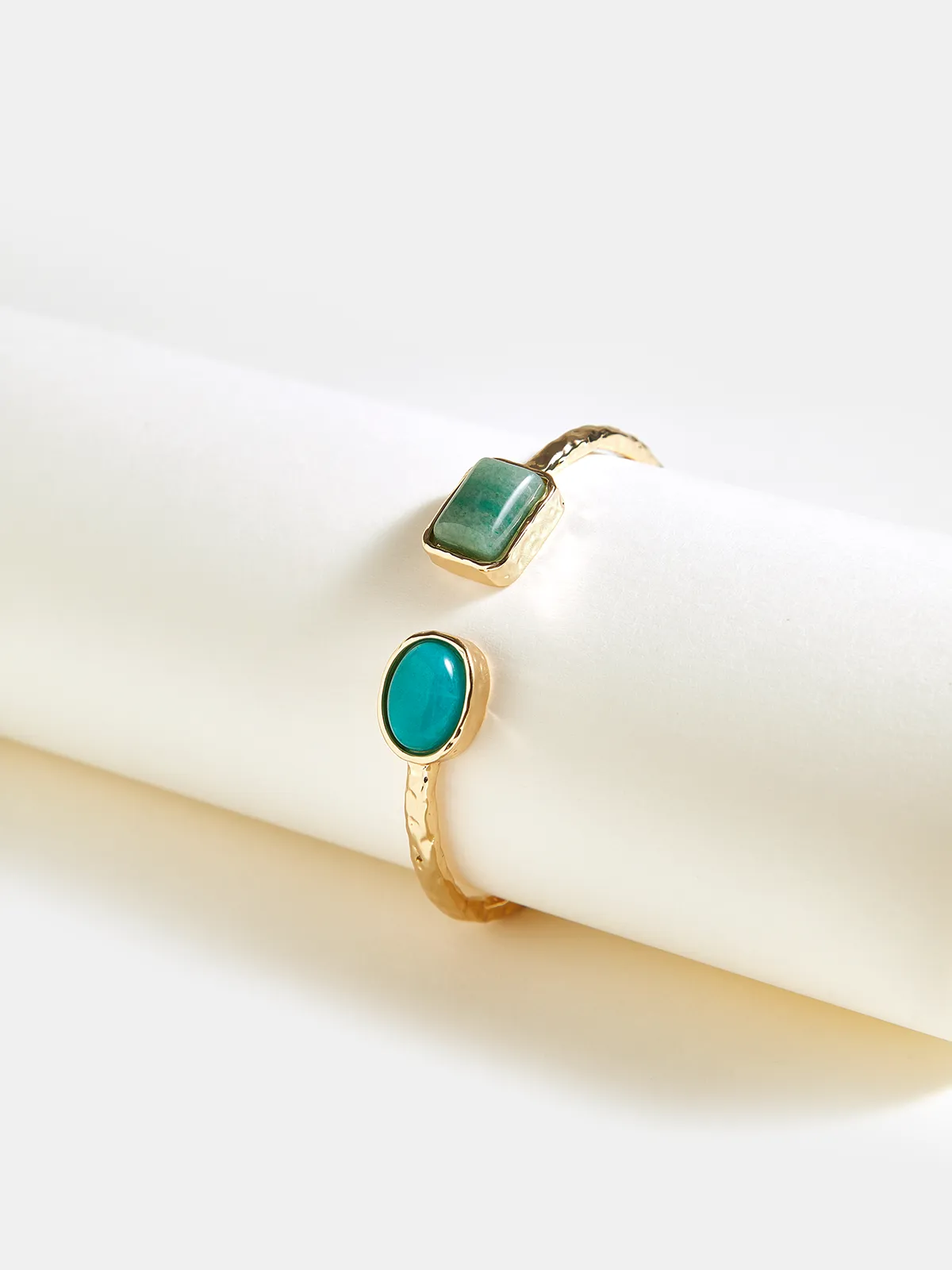 Hammered Turquoise Bracelet sold by COMMENSE product image thumbnail 2