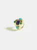Multi-Stone Golden Ring sold by COMMENSE