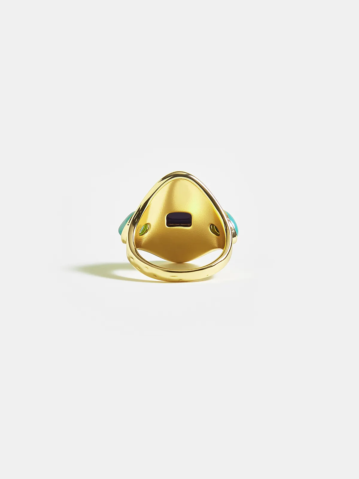 Multi-Stone Golden Ring sold by COMMENSE product image thumbnail 3
