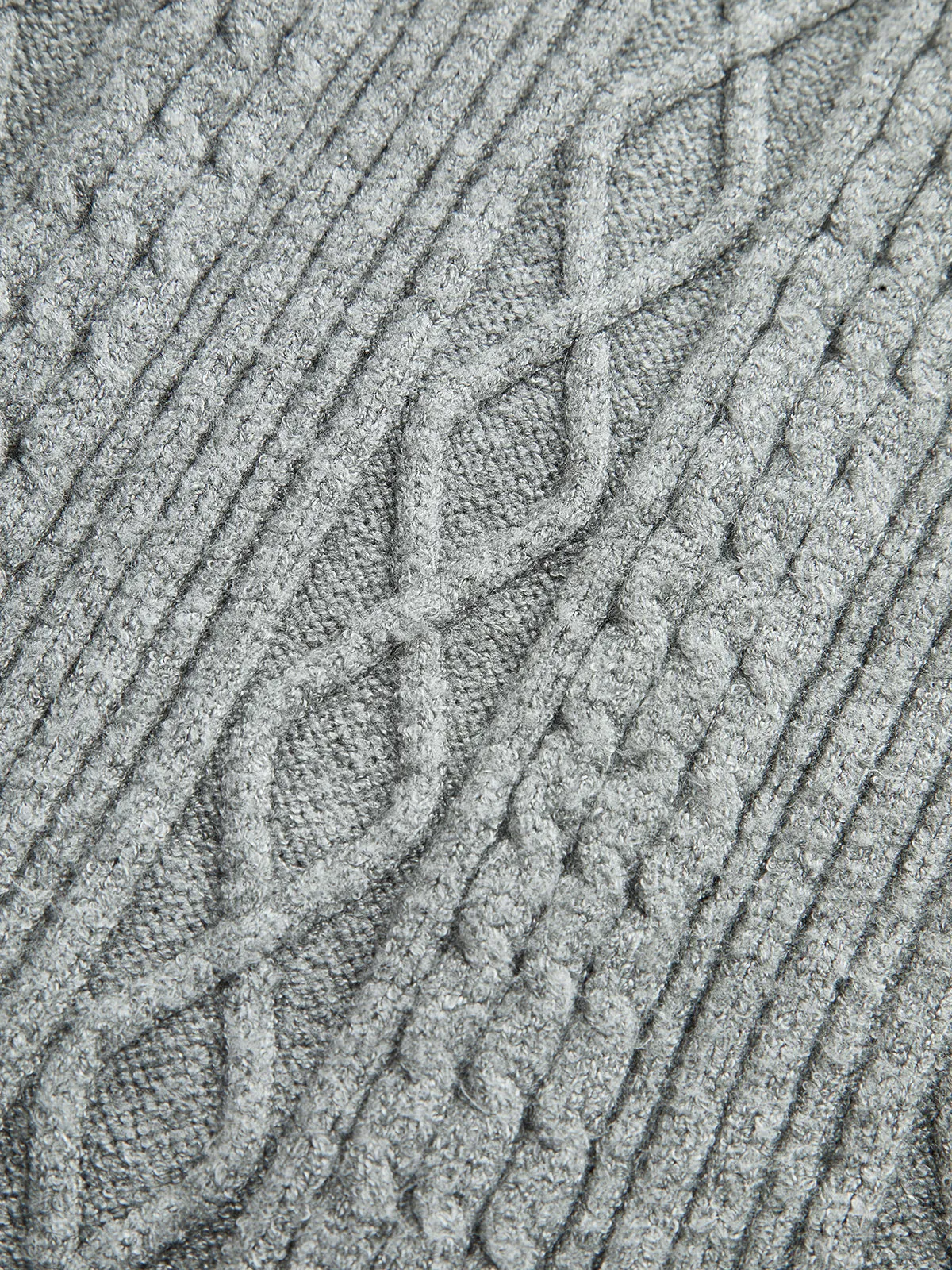 Cable Knit Mid-Waist Drawstring Pants sold by COMMENSE product image thumbnail 2