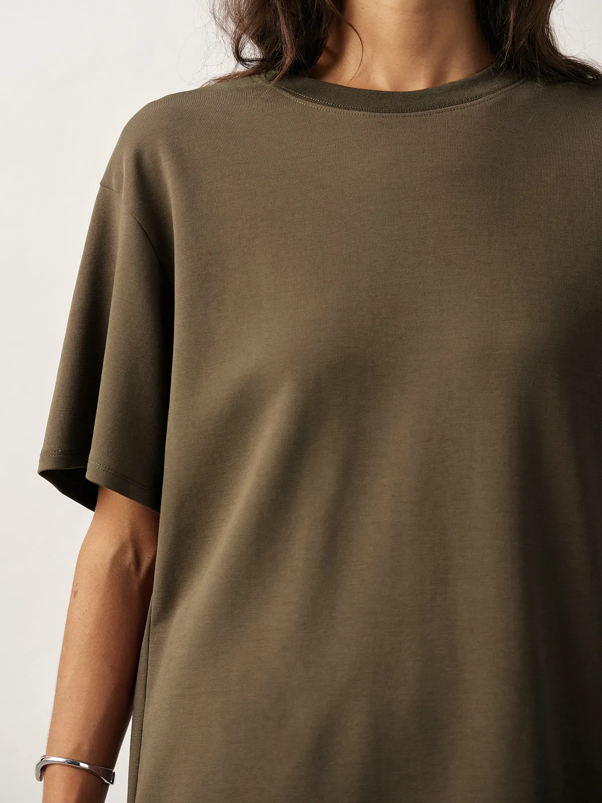 Short Sleeve Crew Neck T-Shirt sold by COMMENSE product image thumbnail 5