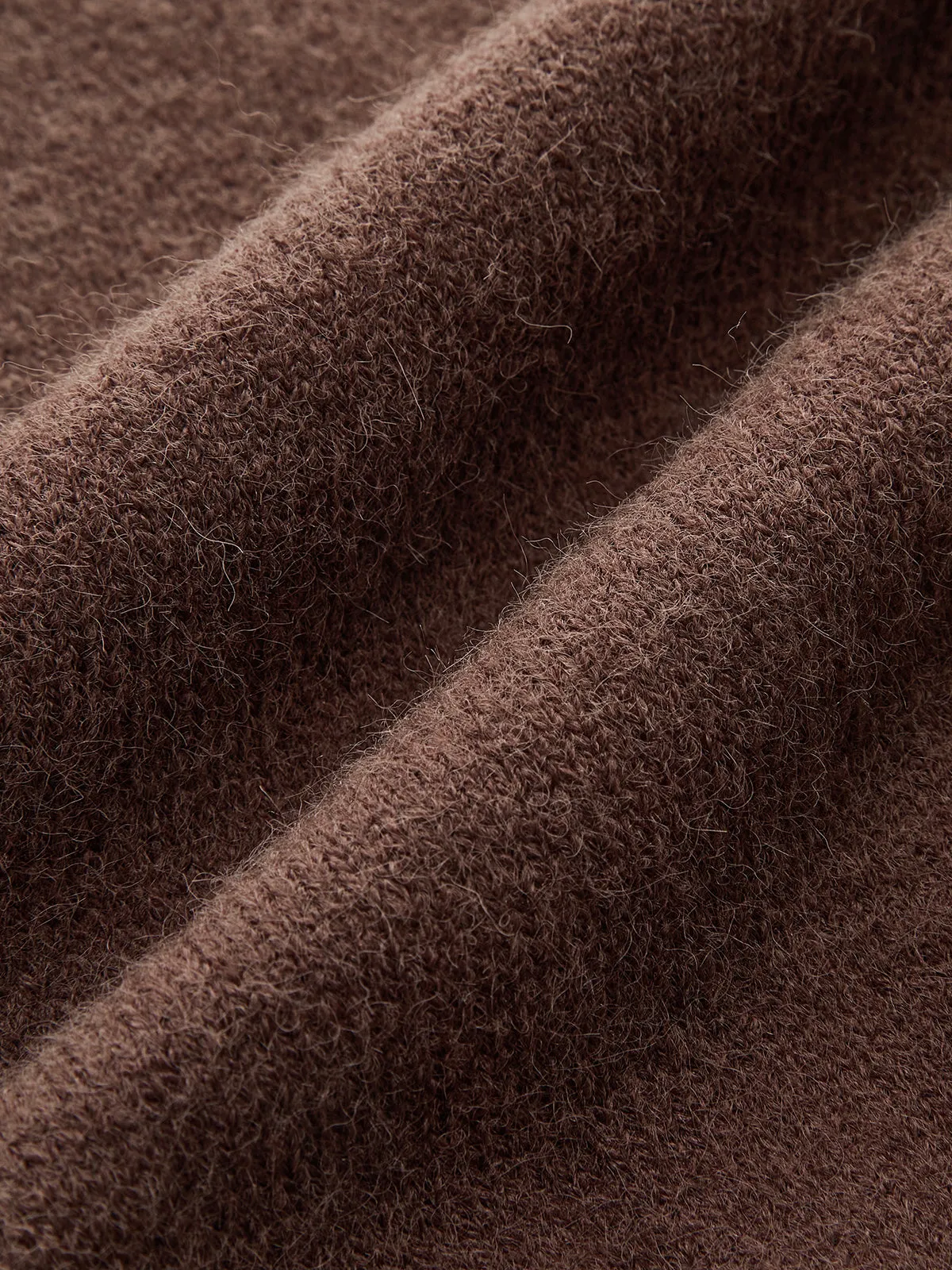 Crew Neck Button-Front Knit Cardigan sold by COMMENSE product image thumbnail 5