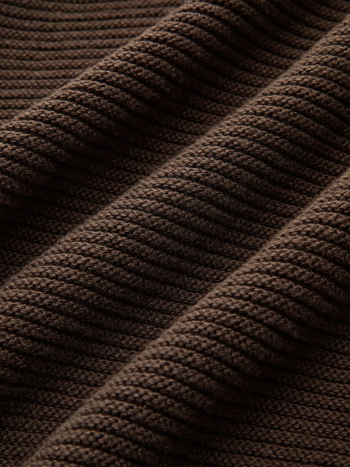 Metal Button V-neck Textured Cardigan sold by COMMENSE product image thumbnail 4