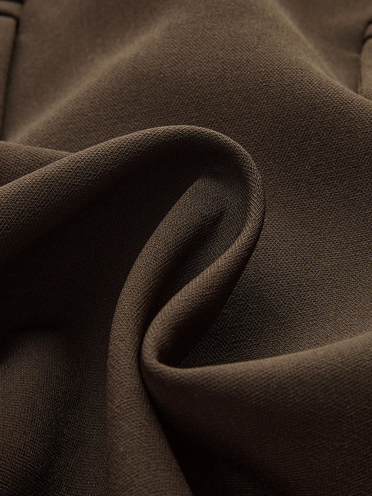 Belted V-Neck Tailored Dress sold by COMMENSE product image thumbnail 5