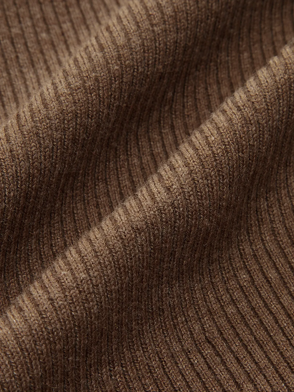 Off-Shoulder Rhinestone Ribbed Wool Blend Knit Top sold by COMMENSE product image thumbnail 3