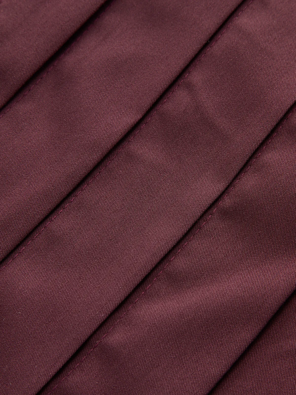 Wrinkle-resistant Flare-Cuff Pleated Tie Waist Shirt sold by COMMENSE product image thumbnail 4