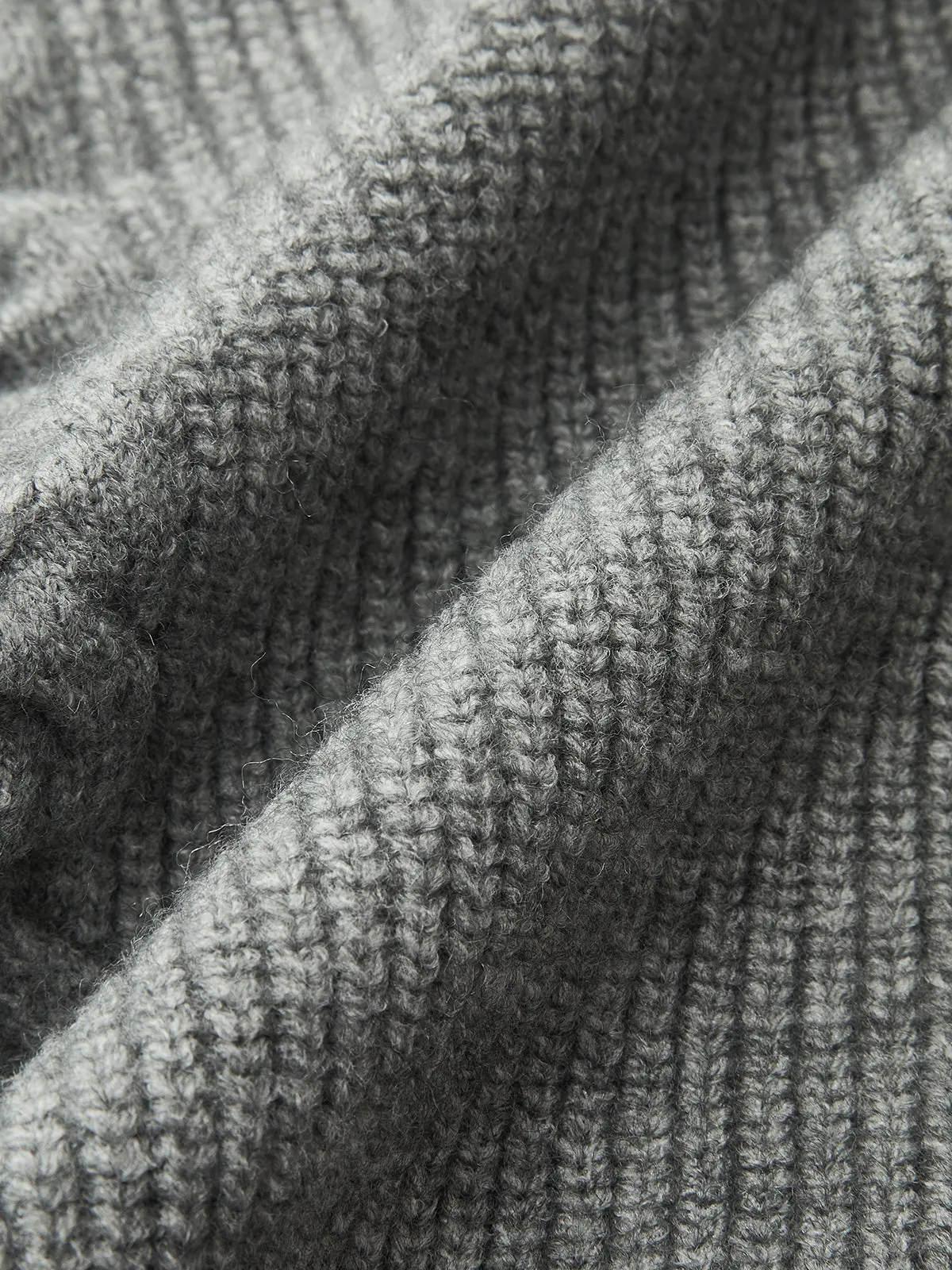 Cable Knit V-neck Puff Sleeve Sweater sold by COMMENSE product image thumbnail 4