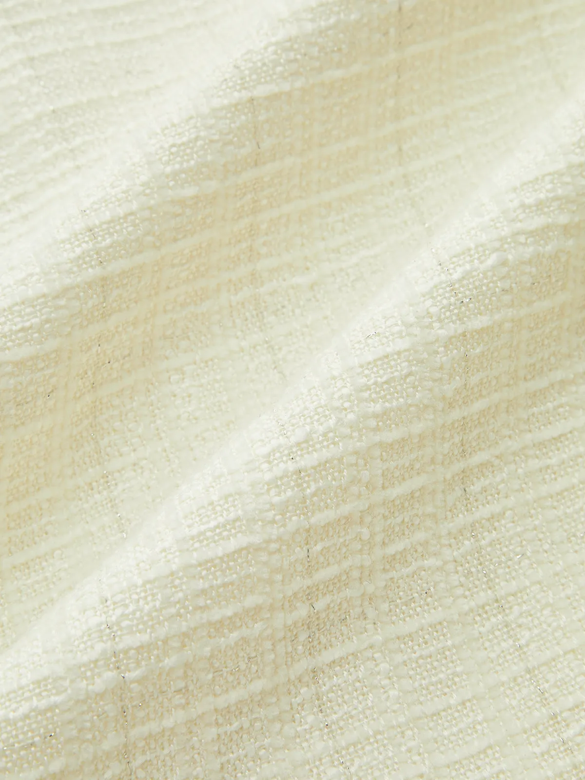 Metal Detail Tweed Belted Mini Dress sold by COMMENSE product image thumbnail 5