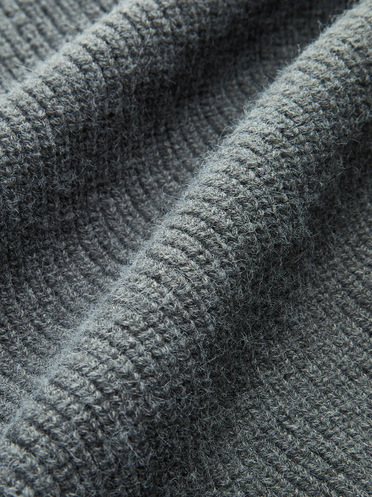 Contrast Trim Denim Panel Cardigan sold by COMMENSE product image thumbnail 5