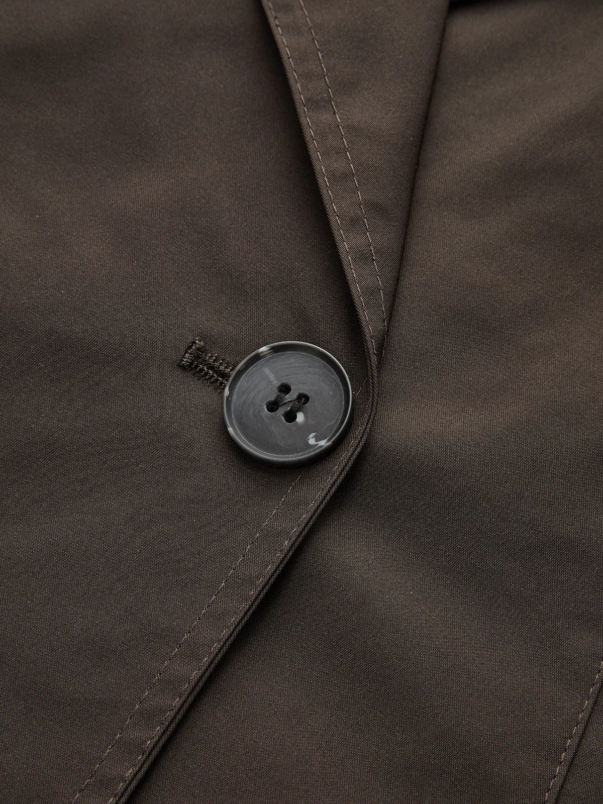 Double-Button Cropped Trench Coat sold by COMMENSE product image thumbnail 5