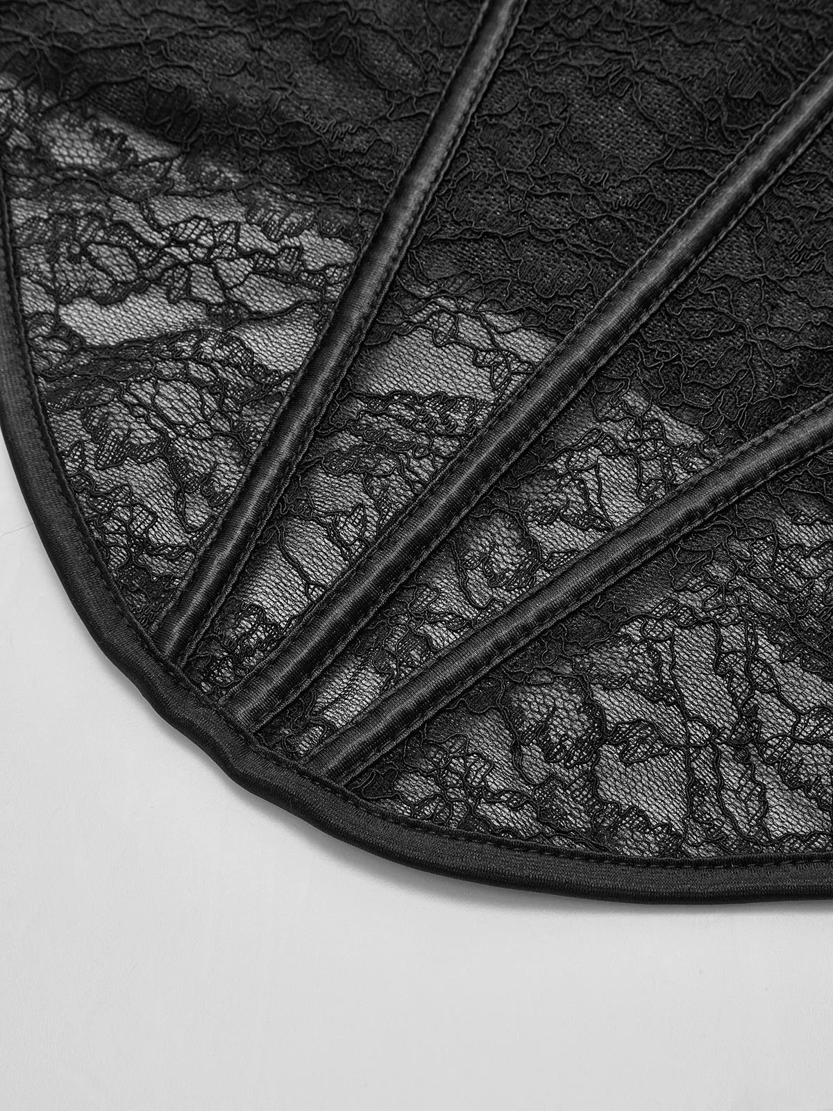 Lace Sheer Corset Top sold by COMMENSE product image thumbnail 3