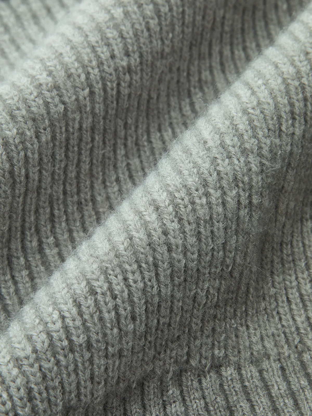 Crew Neck Zip-Up Knit Outerwear sold by COMMENSE product image thumbnail 4