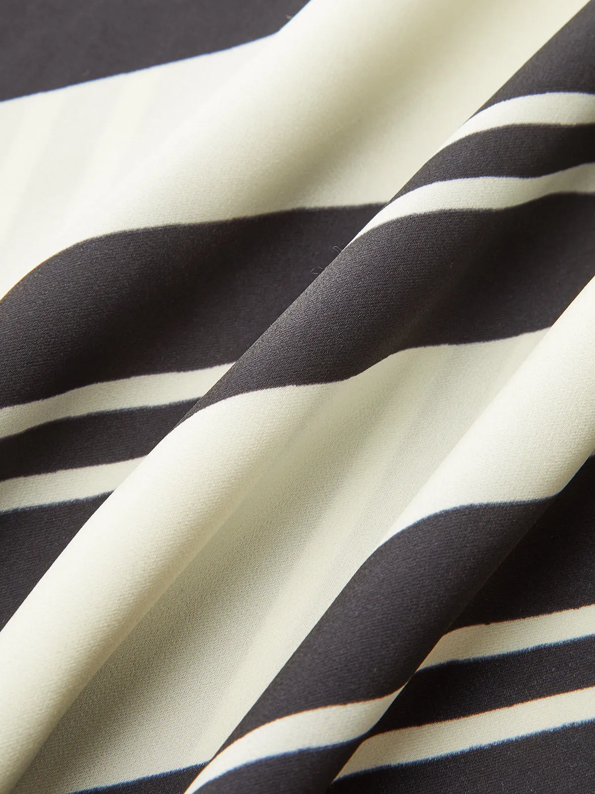 Striped Wrap Midi Skirt sold by COMMENSE product image thumbnail 4