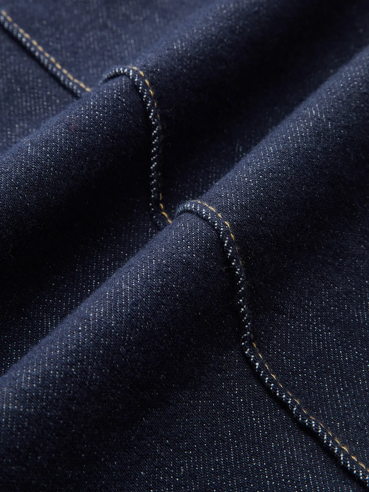 Mandarin Knot Slim Stretch Flare Denim Pants sold by COMMENSE product image thumbnail 5