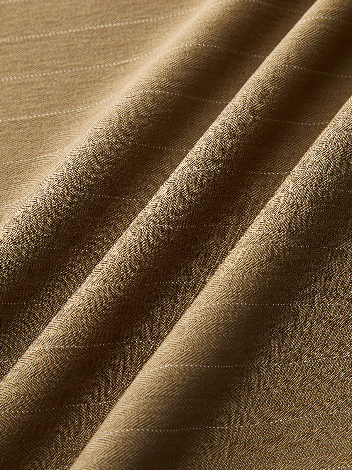 Pleated Pinstriped Wide-Leg Pants sold by COMMENSE product image thumbnail 5