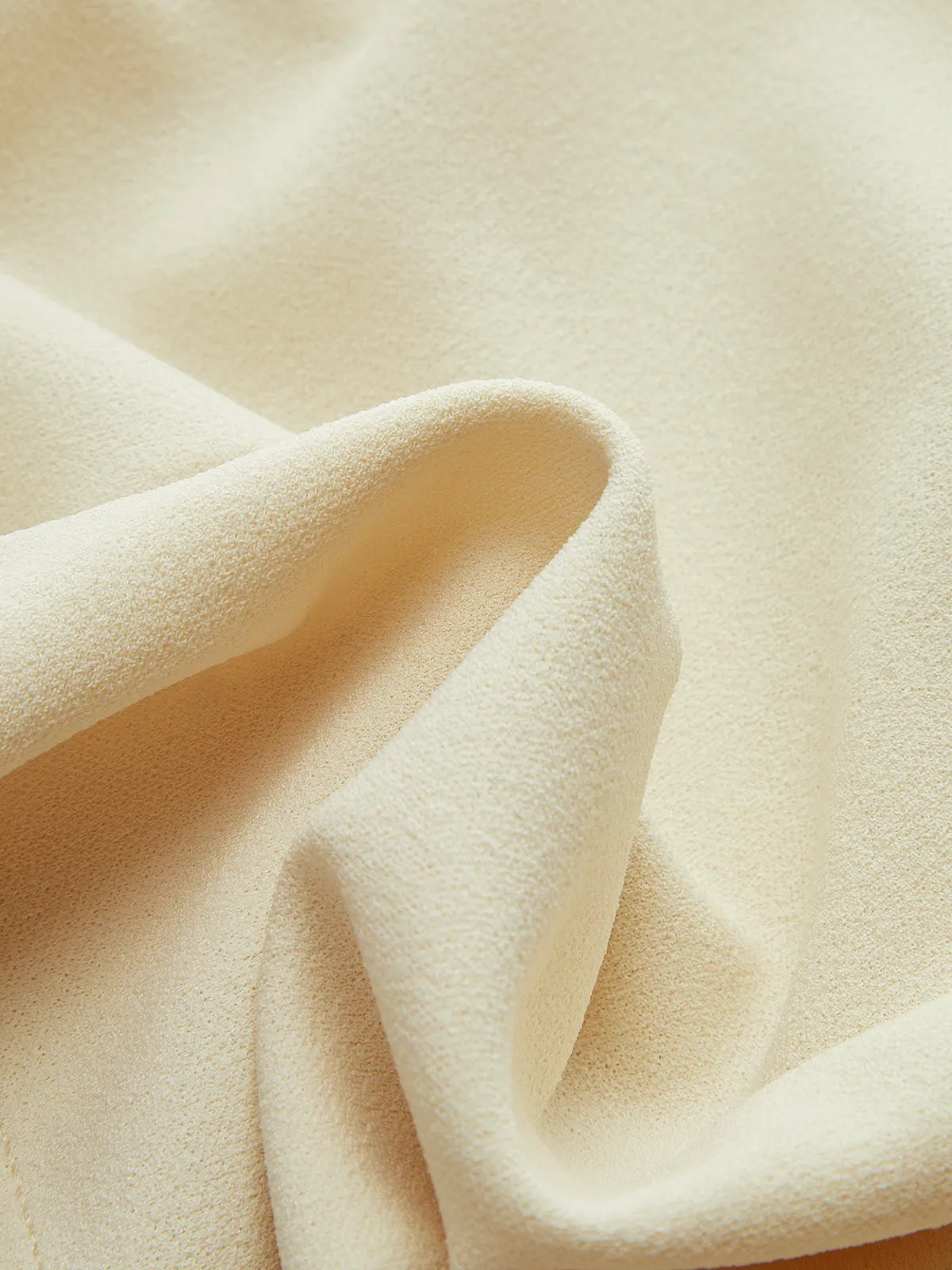 Braided Strap Draped Collar Crop Top sold by COMMENSE product image thumbnail 4