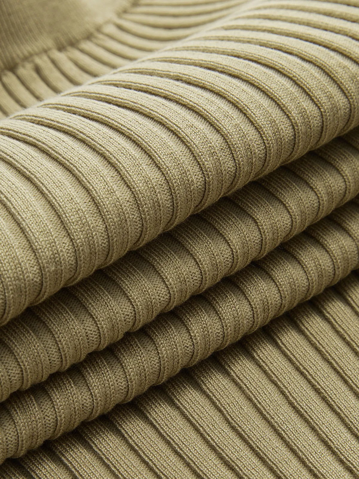 Mock Neck Cross-Over Crop Top and Midi Skirt Set sold by COMMENSE product image thumbnail 5