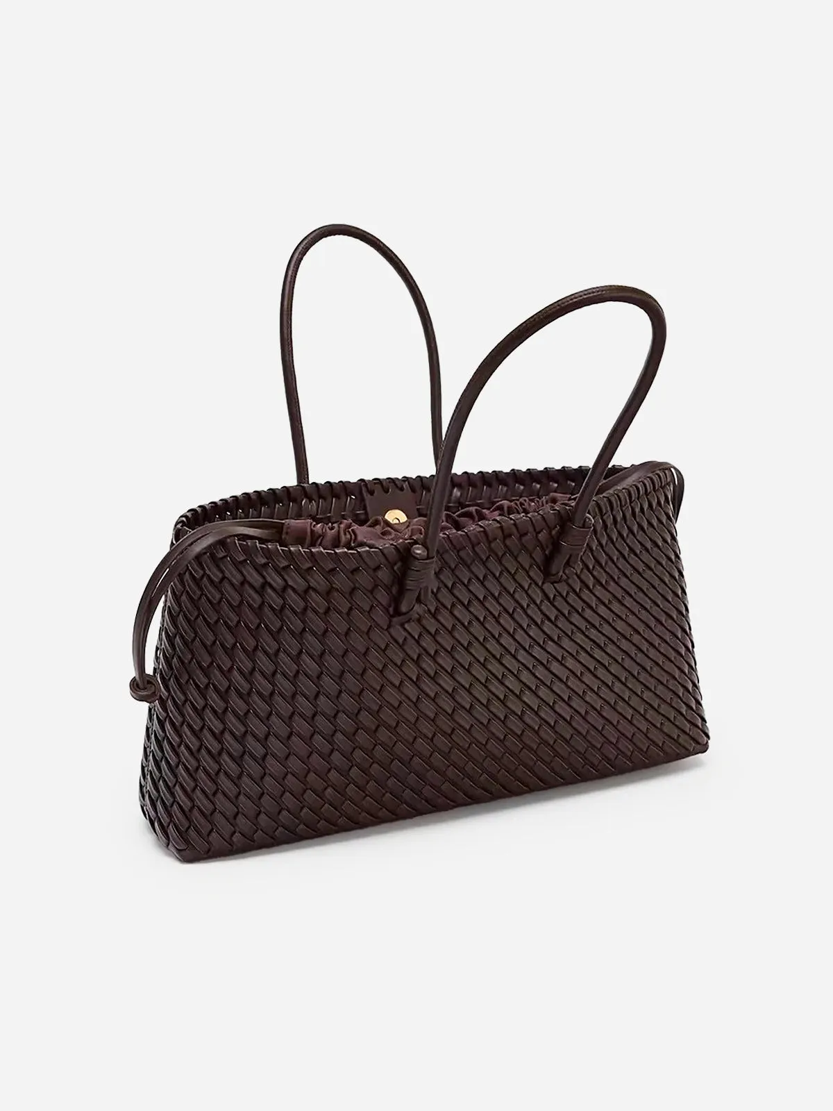 Woven PU Tote Bag sold by COMMENSE product image thumbnail 2