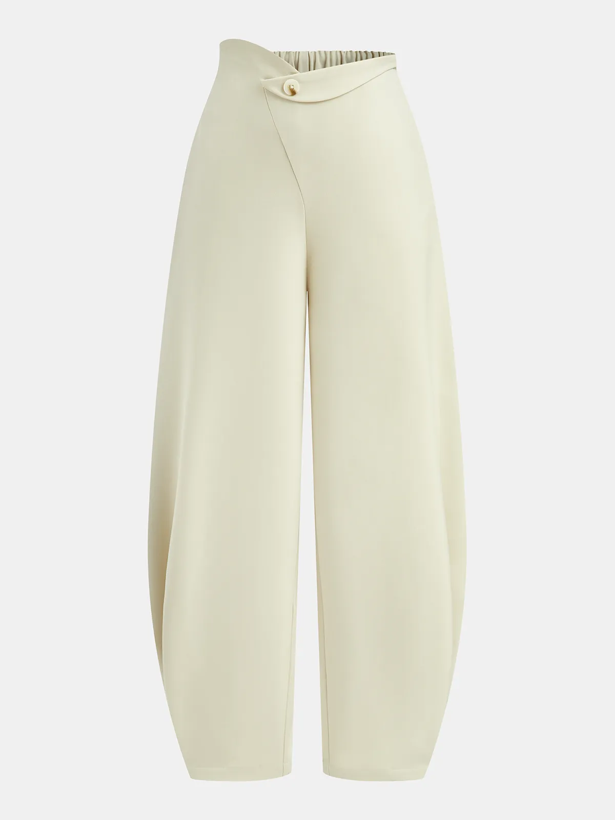 Off-Centered Barrel Pants sold by COMMENSE