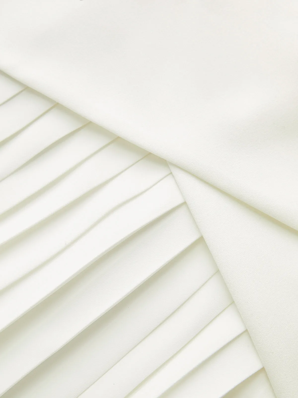 Pleated Panel Mini Skirt sold by COMMENSE product image thumbnail 3