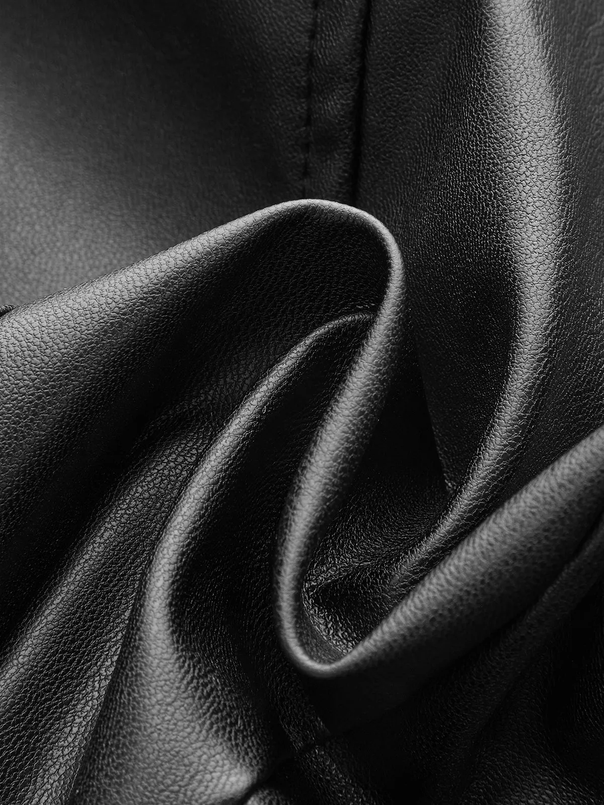 Faux Leather Belted Vest sold by COMMENSE product image thumbnail 3