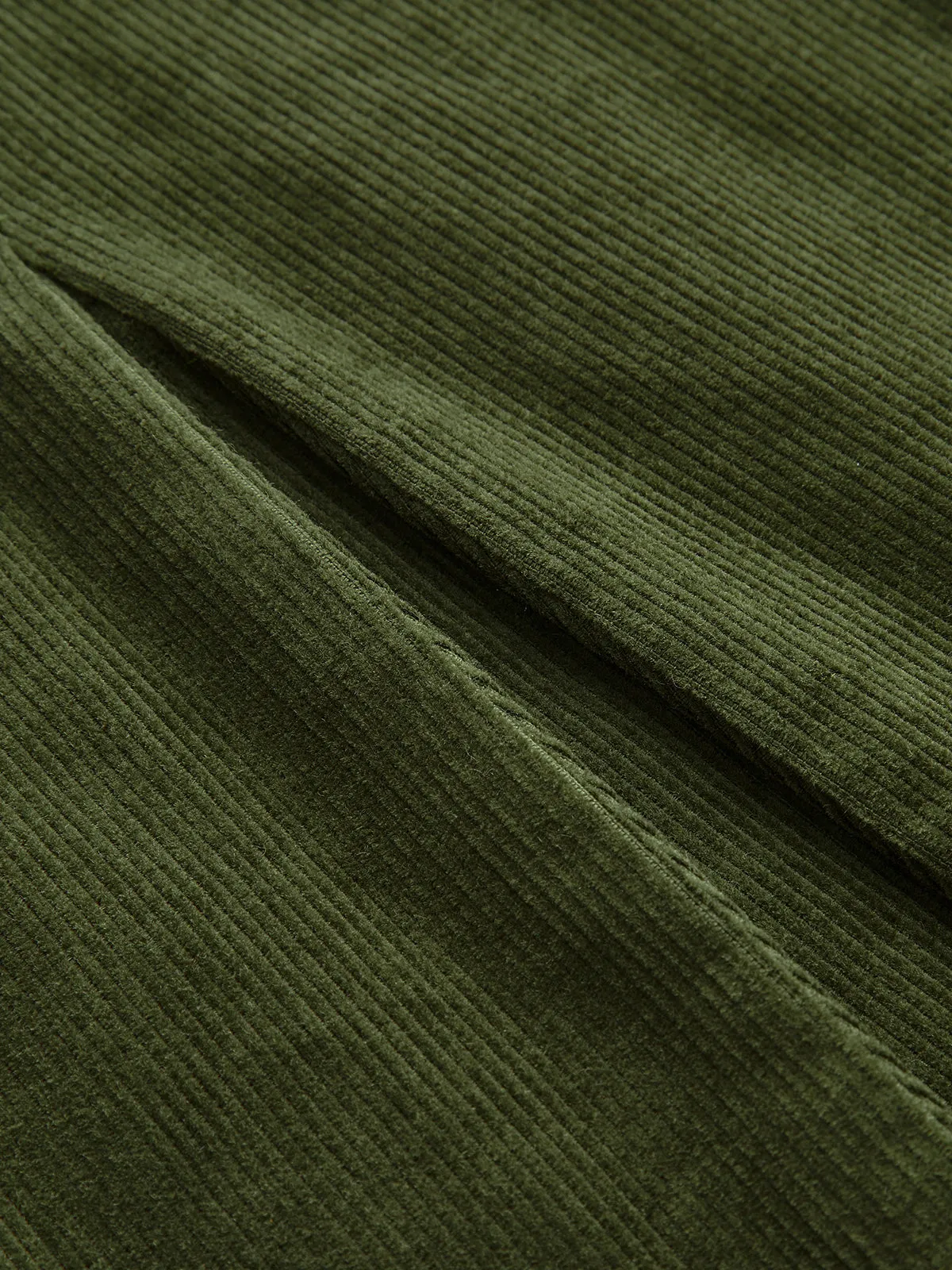 Pleated Corduroy Midi Skirt sold by COMMENSE product image thumbnail 3