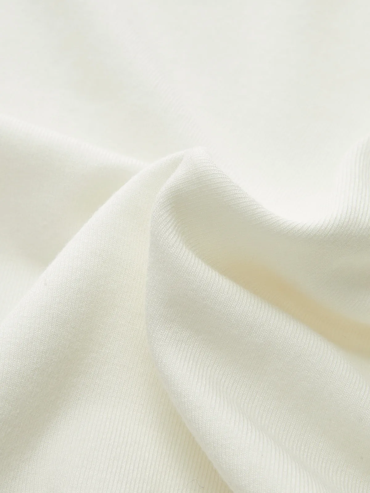 Asymmetric Hem Ruched Long-Sleeve T-Shirt sold by COMMENSE product image thumbnail 3