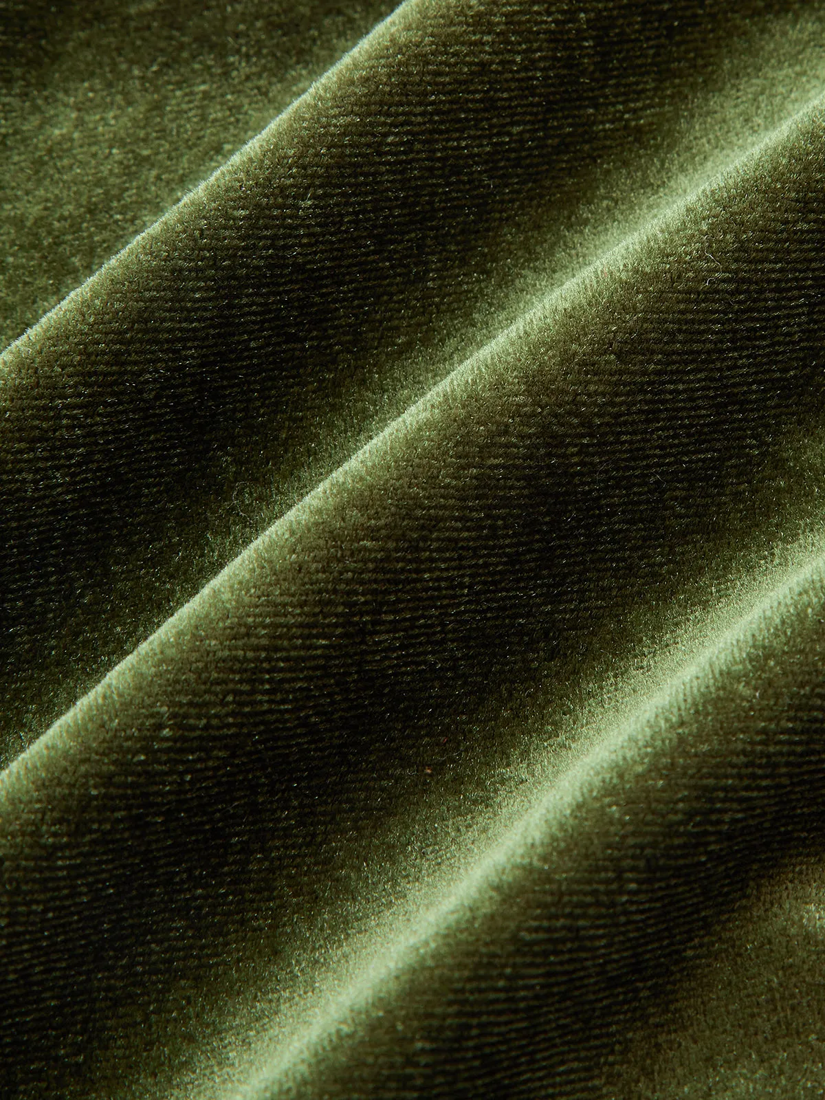 Velvet Twist Front Cut-Out Long Sleeve Blouse sold by COMMENSE product image thumbnail 4