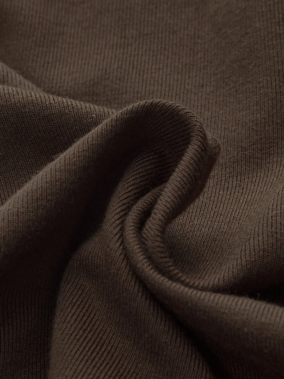 Asymmetric Ruched Long Sleeve T-Shirt sold by COMMENSE product image thumbnail 4