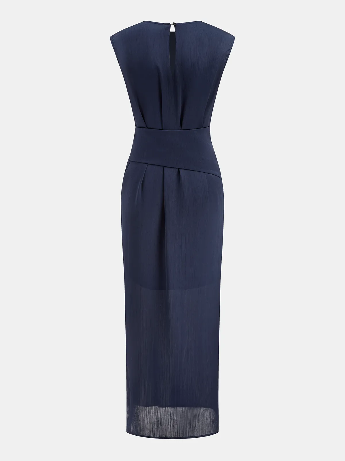 Belted Sleeveless Midi Dress sold by COMMENSE product image thumbnail 2