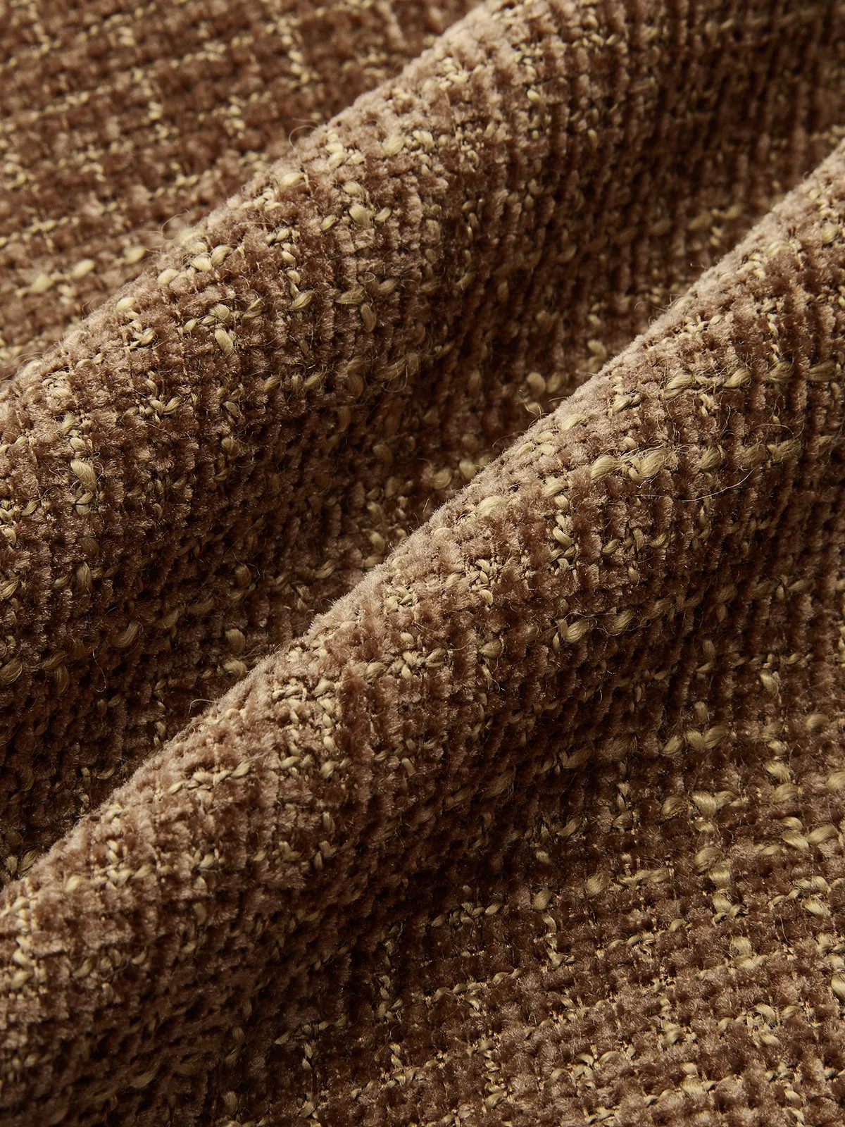 Scalloped Edge Tweed Lapel Jacket sold by COMMENSE product image thumbnail 3