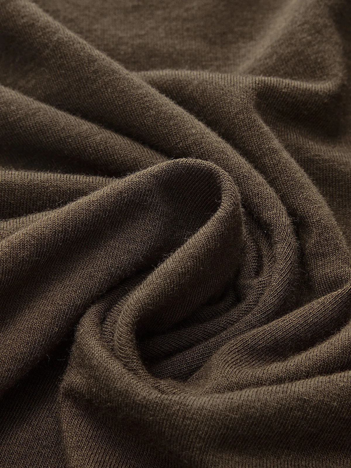 Ruched Cross-Front Long-Sleeve Blouse sold by COMMENSE product image thumbnail 4