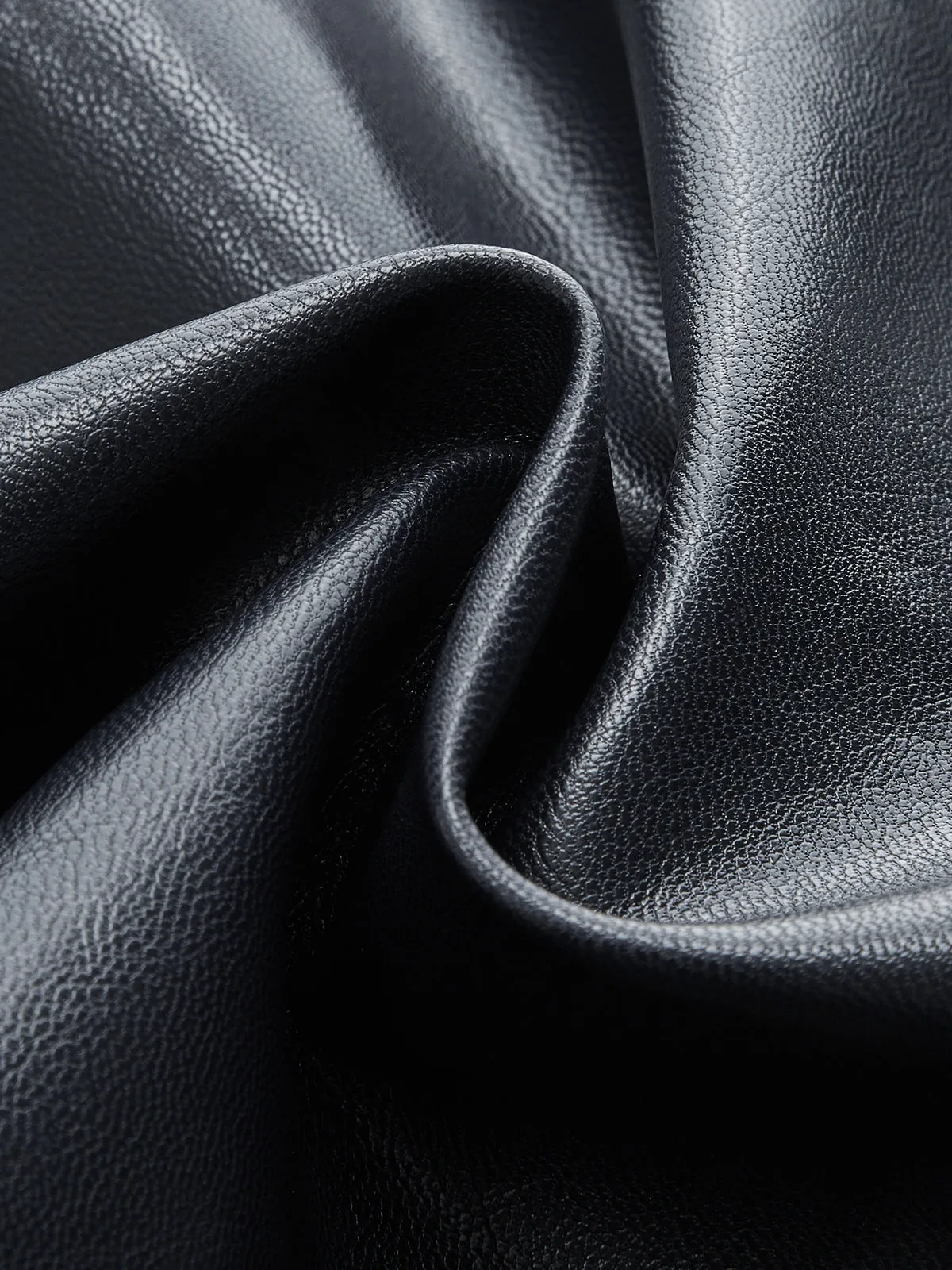 Belted Faux Leather Mini Skirt sold by COMMENSE product image thumbnail 4